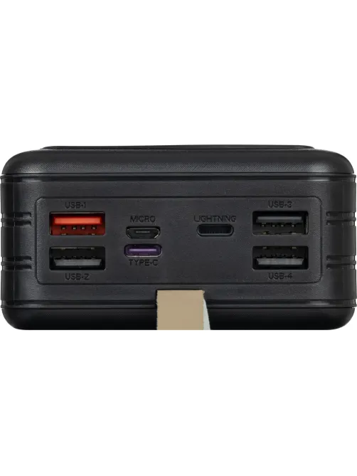 Внешний аккумулятор BigTech (BT-PB-40-BL-10) 40000 mAh черный