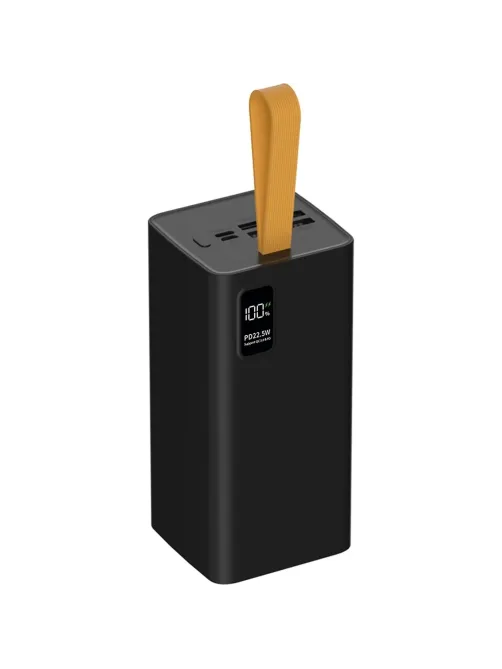 Внешний аккумулятор PERO PB09 50000 mAh,Li-Pol,output USB-C + 4USB-A,черный