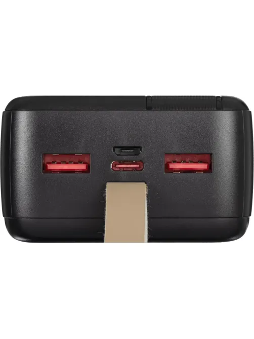 Внешний аккумулятор BigTech (BT-PB-30-BL-8) 30000 mAh черный