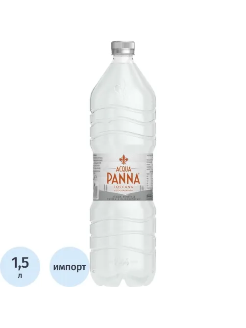Вода минеральная Acqua Panna негаз ПЭТ 1,5л