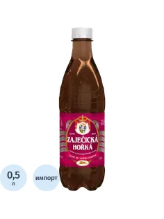 Вода минеральная Zajecicka Horka лечеб горькая негаз ПЭТ 0,5л