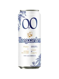 Пиво безалкогольное Hoegaarden ж/б 0,45л