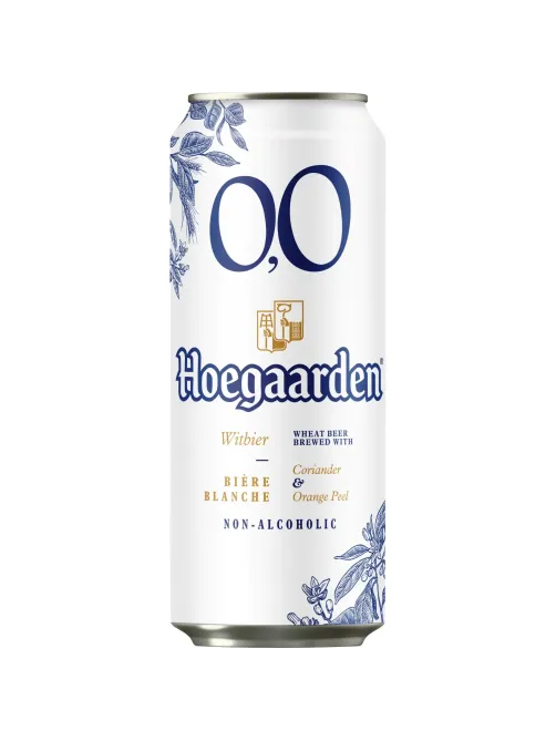 Пиво безалкогольное Hoegaarden ж/б 0,45л
