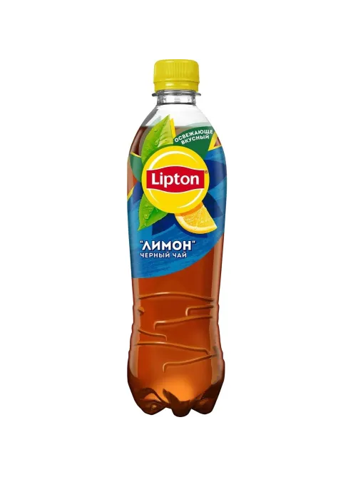 Чай холодный Lipton Лимон, черный, негаз ПЭТ 0,5л