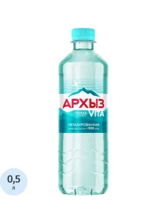 Вода минеральная Архыз Vita негаз ПЭТ 0,5л