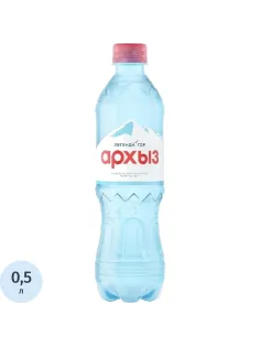 Вода минеральная Легенда Гор Архыз газ ПЭТ 0,5л
