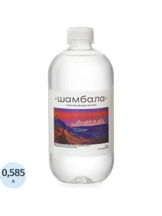 Вода минеральная Шамбала Горная природная негаз ПЭТ 0,585л