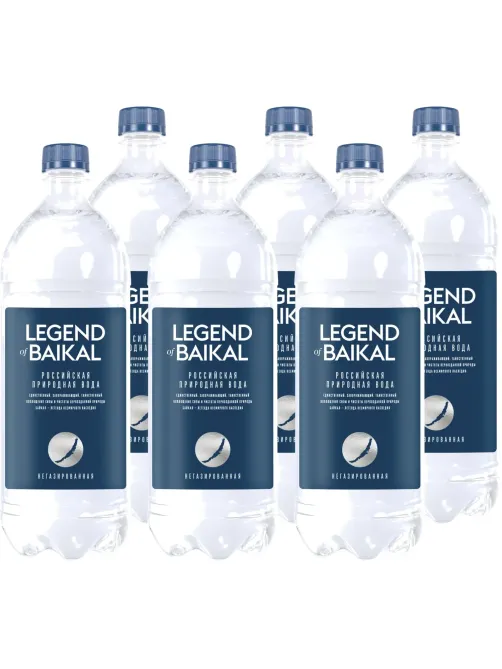 Вода питьевая Legend of Baikal негаз ПЭТ 1л