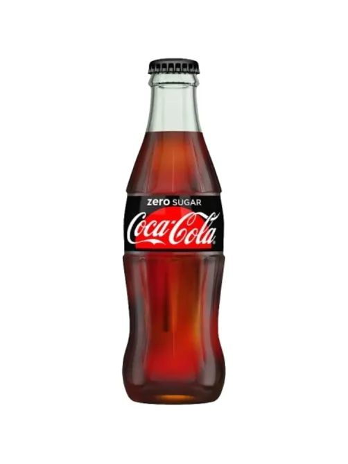 Напиток Coca-Cola Zero Zuccheri, газ стекло 0,2л