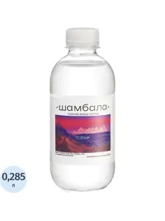 Вода минеральная Шамбала Горная природная негаз ПЭТ 0,285л