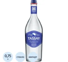 Вода минеральная TASSAY газ стекло 0,75л