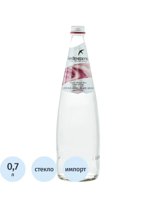 Вода минеральная San Benedetto негаз. стекло, 0,75л