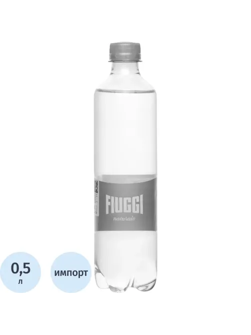 Вода минеральная Fiuggi Tower негаз ПЭТ 0,5л