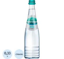 Вода минеральная Черноголовка газ стекло 0,33л