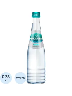 Вода минеральная Черноголовка газ стекло 0,33л