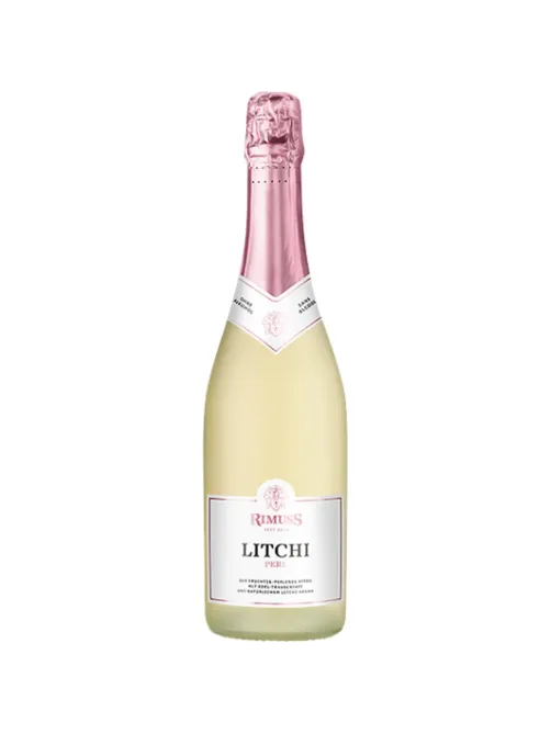 Вино безалкогольное игристое Rimuss Litchi Perl п/сухое Швейцария 750мл