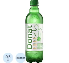 Вода минеральная Donat Mg лечебная газ ПЭТ 0,5л