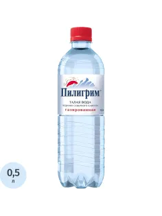Вода минеральная Пилигрим газ ПЭТ 0,5л