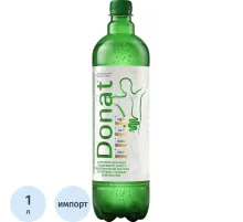 Вода минеральная Donat Mg лечебная газ ПЭТ 1л