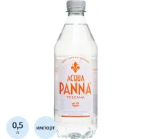 Вода минеральная Acqua Panna питьевая негаз ПЭТ 0,5л