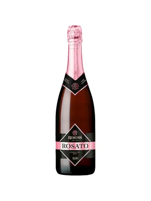 Вино безалкогольное игристое Rimuss Rosato сухое Швейцария 750мл