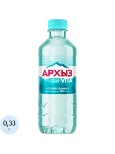 Вода минеральная Архыз Vita негаз ПЭТ 0,33л