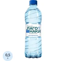 Вода питьевая Родники Лаго-Наки природная негаз ПЭТ 0,5л