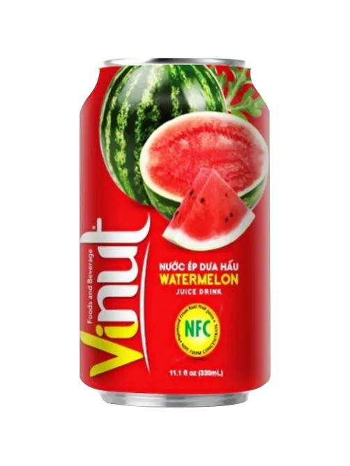 Напиток Vinut Watermelon Juice, сокосодержащий, негаз ж/б 0,33л