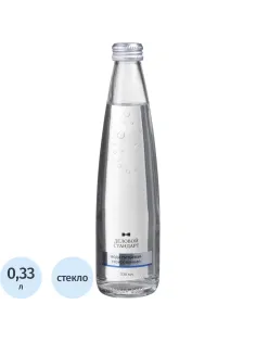 Вода питьевая Деловой Стандарт газ стекло 0,33л