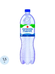 Вода минеральная Калинов Родник природ стол пит газ ПЭТ 1,5л