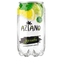 Напиток Aziano Mojito, газ ж/б 0,35л
