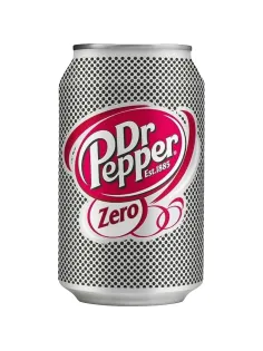 Напиток Dr.Pepper Zero, газ ж/б 0,33л