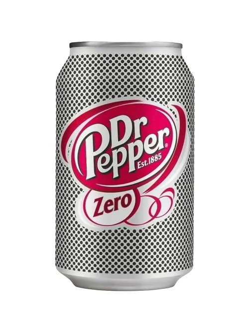 Напиток Dr.Pepper Zero, газ ж/б 0,33л