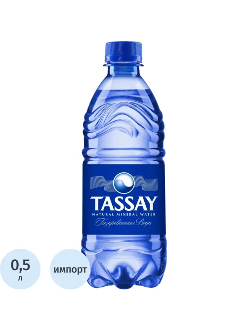 Вода минеральная TASSAY газ ПЭТ 0,5л