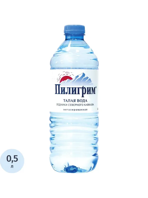 Вода минеральная Пилигрим негаз ПЭТ 0,5л