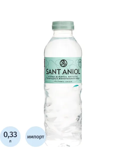 Вода минеральная Sant Aniol природ стол пит негаз ПЭТ 0,33л