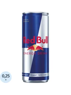 Напиток энергетический Red Bull, ж/б 0,25л