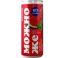 Лимонад Можно Же Арбуз-мелисса с пребиотиком пастериз, газ ж/б 0,33л