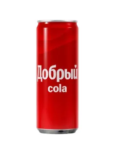 Напиток Добрый Cola, газ ж/б 0,33л