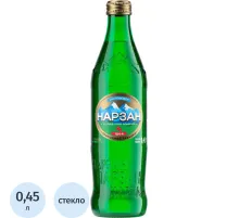Вода минеральная Нарзан природ газ стекло 0,45л