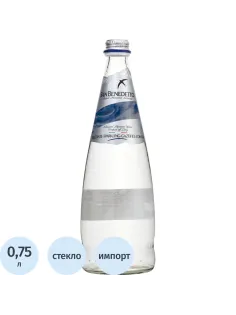 Вода минеральная San Benedetto газ стекло 0,75л