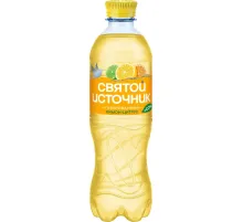 Напиток Святой Источни Вода + Сок со вкусом цитрусов, газ ПЭТ 0,5л