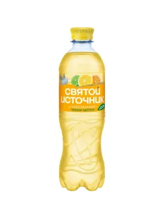 Напиток Святой Источни Вода + Сок со вкусом цитрусов, газ ПЭТ 0,5л