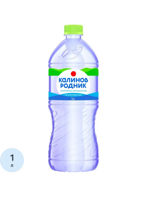 Вода минеральная Калинов Родник природ стол пит негаз ПЭТ 1л