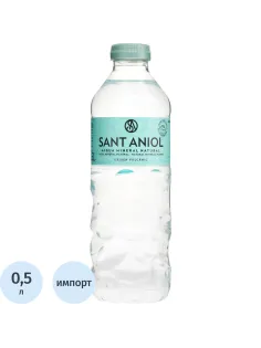 Вода минеральная Sant Aniol природ стол пит негаз ПЭТ 0,5л