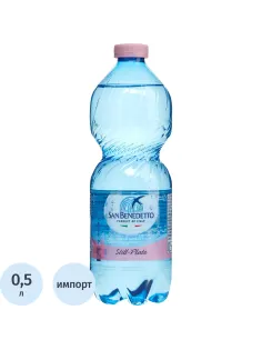 Вода минеральная San Benedetto негаз ПЭТ 0,5л