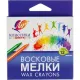 Мелки восковые Луч Классика 12цв круглые 12С 861-08