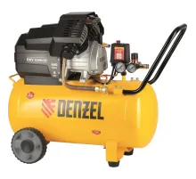 Компрессор поршневой DENZEL DKV2200/50, Х-PRO 400 л/мин, 50 л (58083)