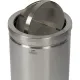 Ведро мусорное (урна) с качающ.крышкой нерж.сталь Luscan Professional 30л