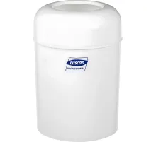 Ведро мусорное Luscan Professional 15л белое 3522W